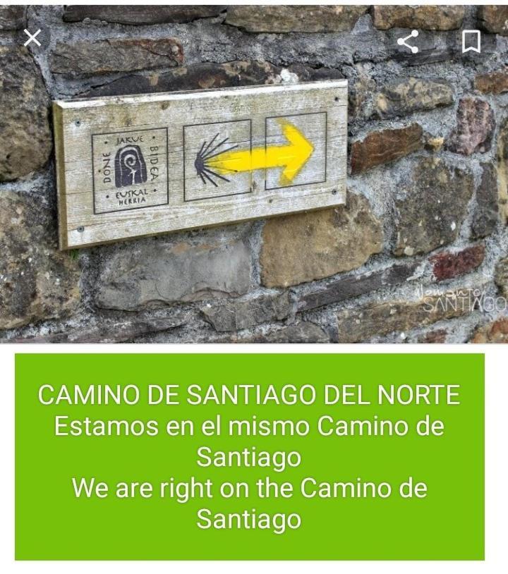 Agroturismo Erlete Goikoa -Estamos En El Camino De Santiago -We Are On The Camino De Santiago Deba Exterior foto